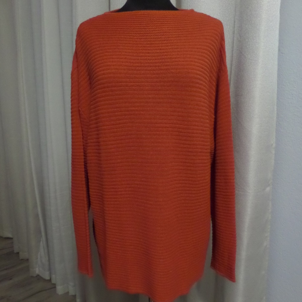 SALON STUDIO Long sleeve Size XL Red Sweater